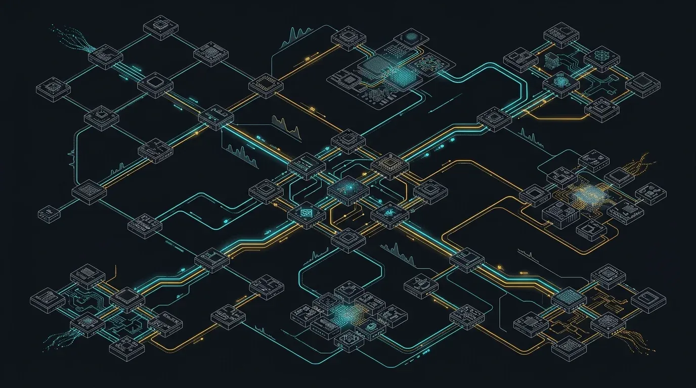 Decentralized Edge AI Worm Mesh Architecture