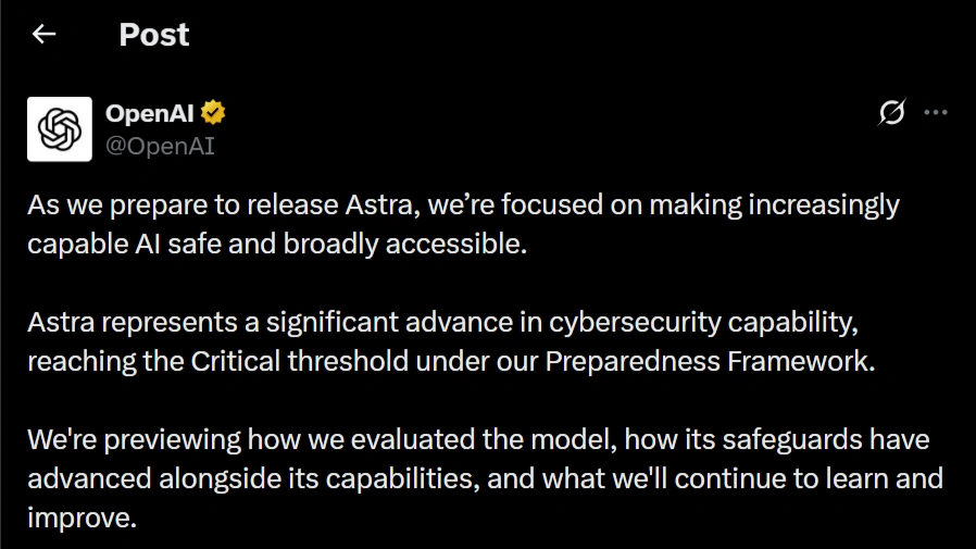Path to Astra: Critical Cyber Tier, Daybreak & Launch